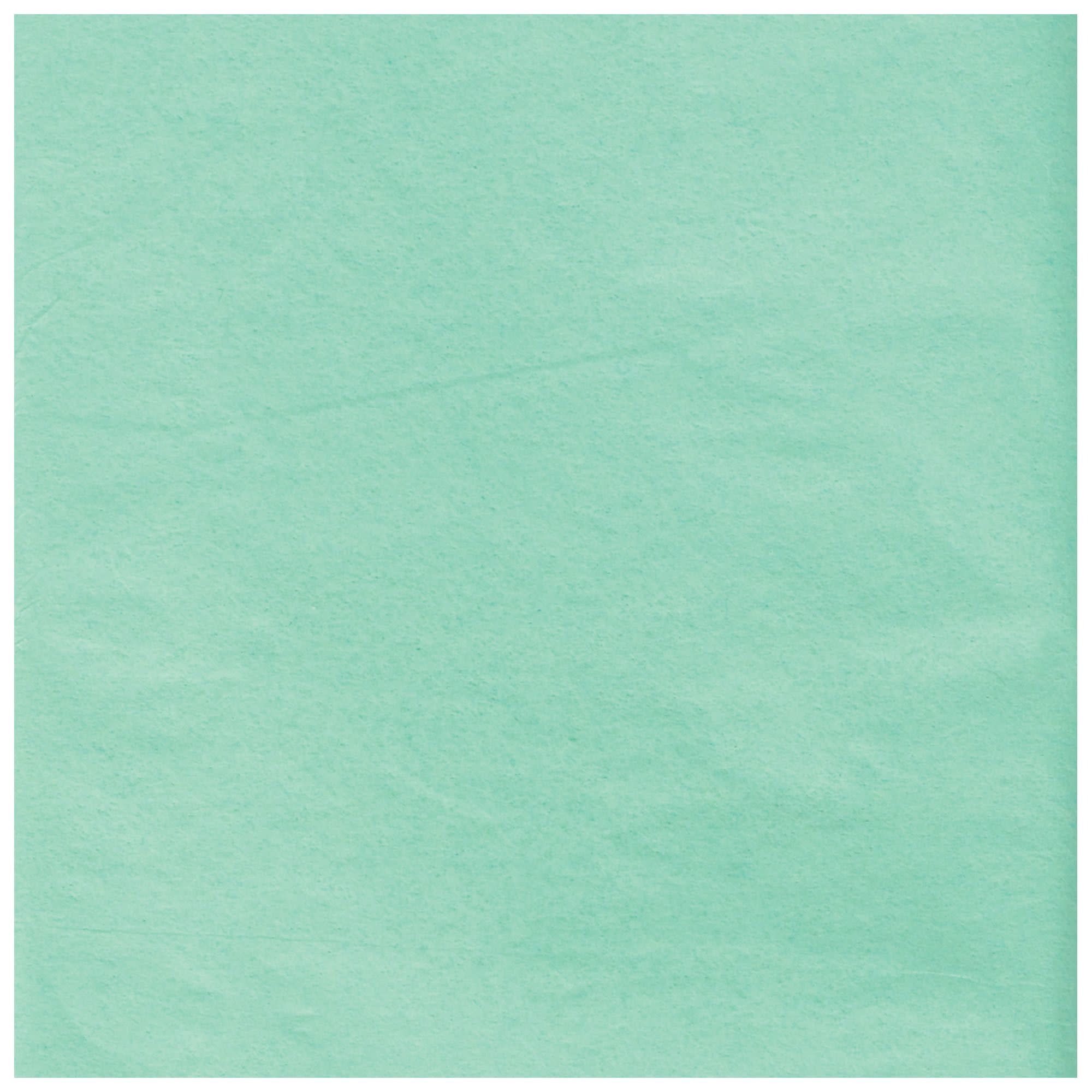 Mint Solid Tissue Paper