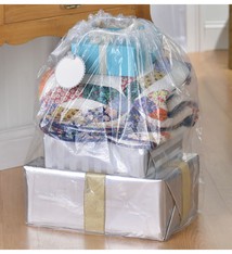 Gift Sack - Clear Plastic 44" by 36"