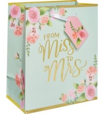 Mint to Be Floral Gift Bag