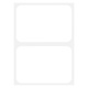 Plain White Name Tags