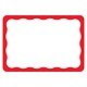 Red Border Name Tags