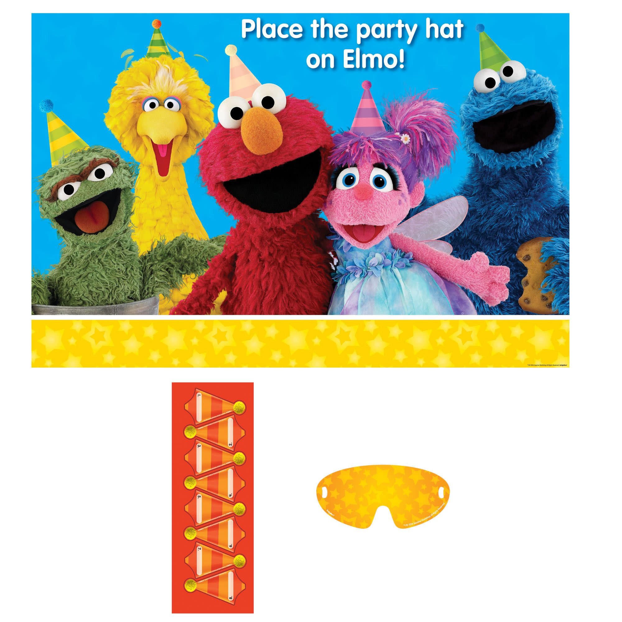 PRTY GAME SESAME STREET 2 - Party Place Depot