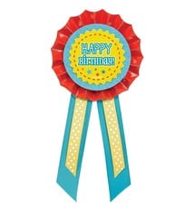 Happy Birthday Award Ribbon