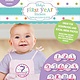 Amscan Baby Month Sticker Girl