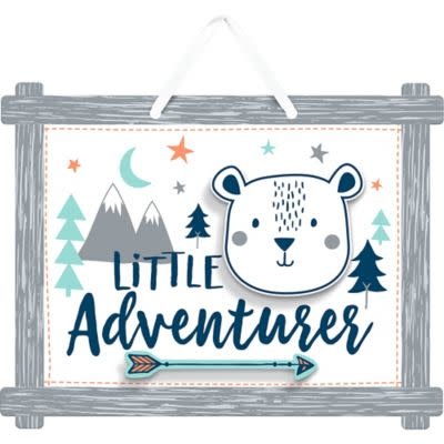Can Bearly Wait Little Adventurer Sign