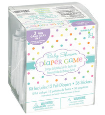 Baby Shower Diaper Game Kit