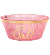 Plastic Serving Bowl - Girl