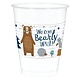 Bear-Ly Wait Plastic Cups- 25 Count