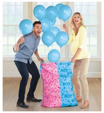 Gift Sack Reveal W/Balloons - Boy