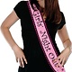 Girls' Night Out Satin Sash