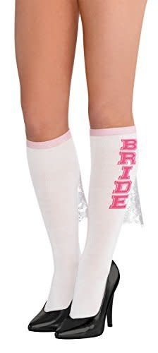 Classy Bride Knee High Socks