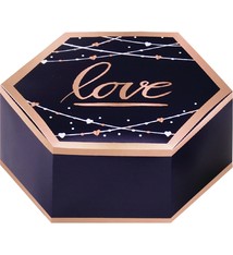 Navy Bride Favor Box- 8 Count