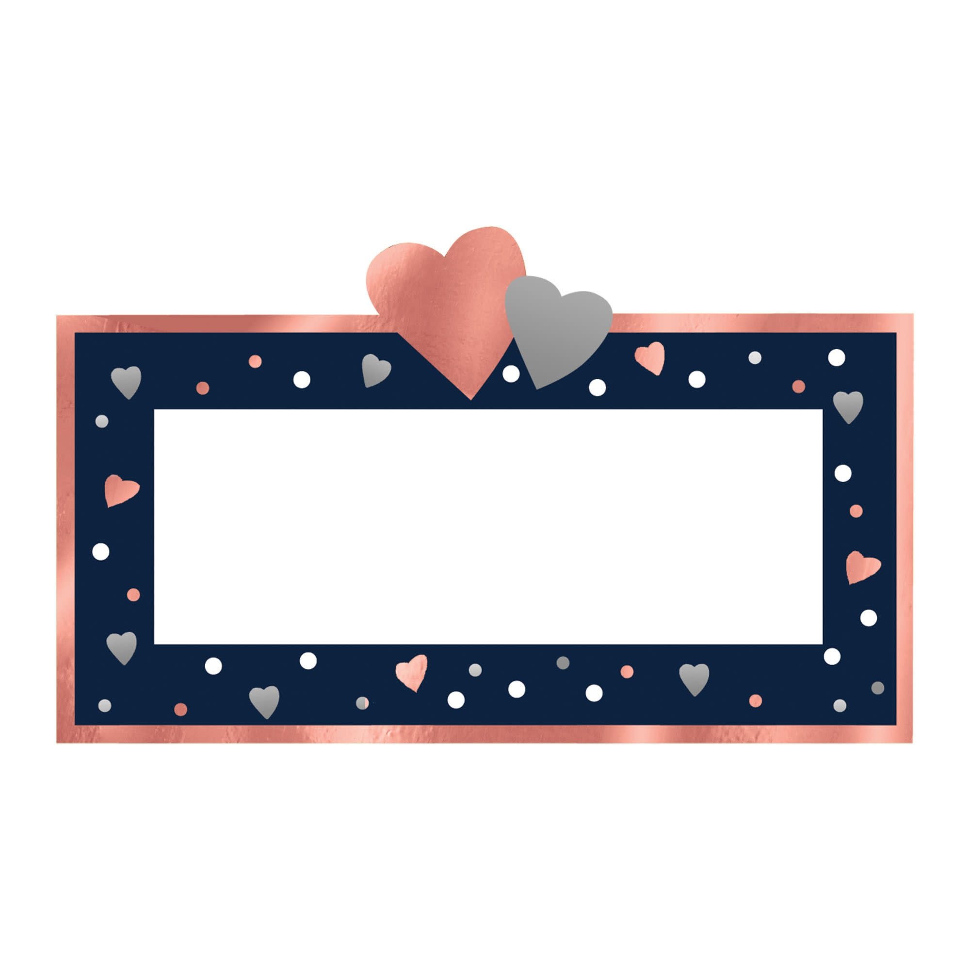 Navy Bride Place Cards- 25 Count