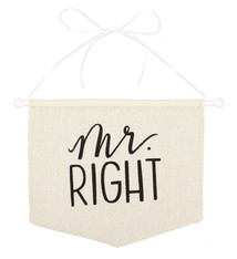Canvas Chair Sign - Groom