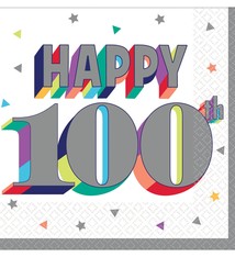 Here's To 100 Beverage Napkins