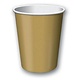 Gold Paper Cups, 9oz.