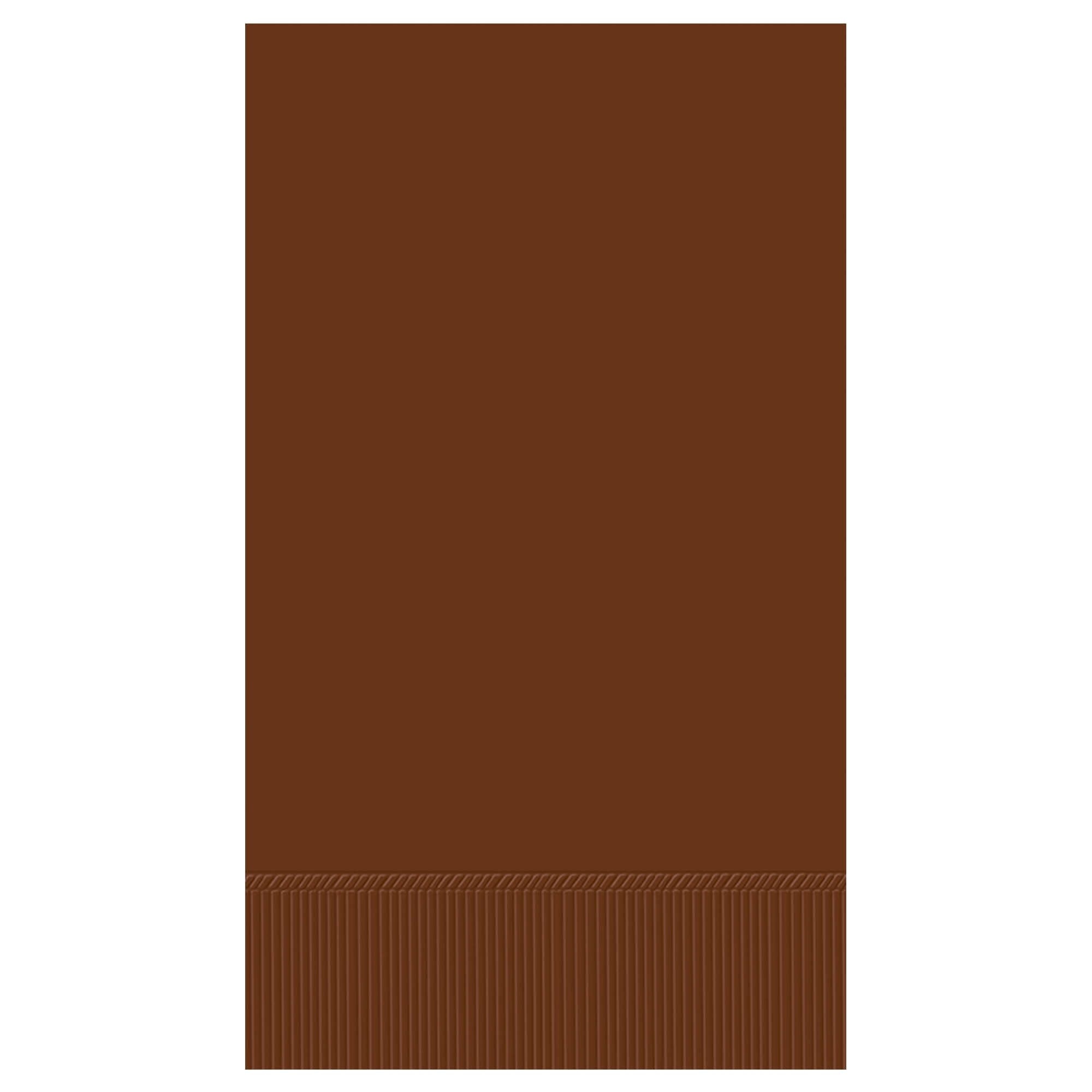 Chocolate Brown 3-Ply Guest Towels