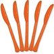 Orange Peel Premium Heavy Weight Plastic Knives