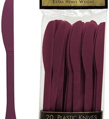 Berry Premium Heavy Weight Plastic Knives