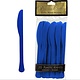 Bright Royal Blue Premium Heavy Weight Plastic Knives