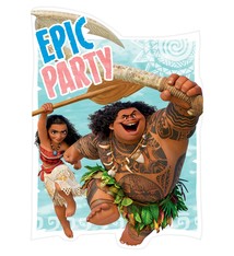 ©Disney Moana Postcard Invitations