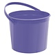 New Purple Plastic Bucket W/Handle