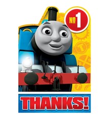 Thomas All Aboard Postcard Thank You