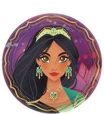 Aladdin Small Metallic Paper Plates 7"