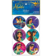 Aladdin Party Stickers