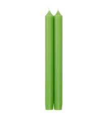 Straight Taper 10" Candles in Spring Green - 2 Candles Per Package