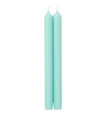 Straight Taper 10" Candles in Aqua - 2 Candles Per Package