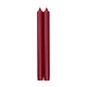 Straight Taper 10" Candles in Cranberry - 2 Candles Per Package