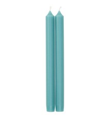 Straight Taper 10" Candles in Turquoise - 2 Candles Per Package