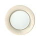 Linen Border Paper Salad & Dessert Plates in Natural - 8 Per Package