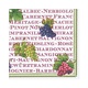 Vintages Paper Luncheon Napkins - 20 Per Package