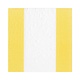 Bandol Stripe Paper Luncheon Napkins in Yellow - 20 Per Package