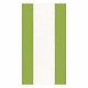 Bandol Stripe Paper Guest Towel Napkins in Moss Green - 15 Per Package