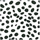 Spots Black Paper Linen Luncheon Napkin-15 Per Package