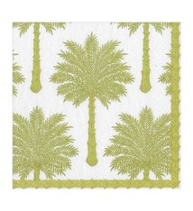 Grand Palms Paper Luncheon Napkins in Green - 20 Per Package