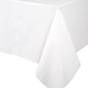 Paper Linen Solid Table Cover in White - 1 Each