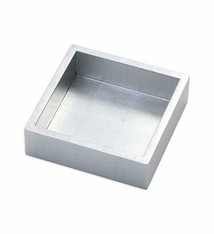 Lacquer Cocktail Napkin Holder in Silver