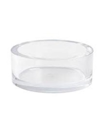 Acrylic Wine Bottle Coaster in Clear