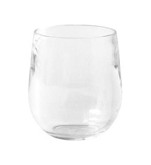 Acrylic 12oz Tumbler Glass in Crystal Clear