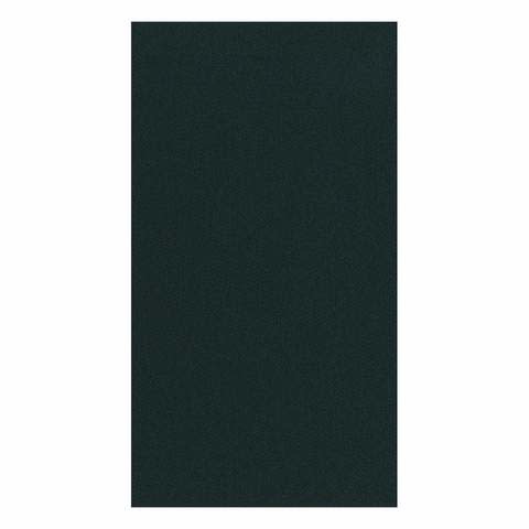 Paper Linen Solid Guest Towel Napkins in Black - 12 Per Package