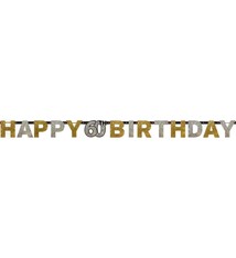 Sparkling Celebration 60 Prismatic Letter Banner