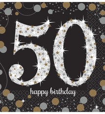 Sparkling Celebration 50 Beverage Napkins