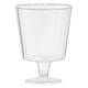 Clear Premium Quality Boxed Wine Glasses- 24 Per Package