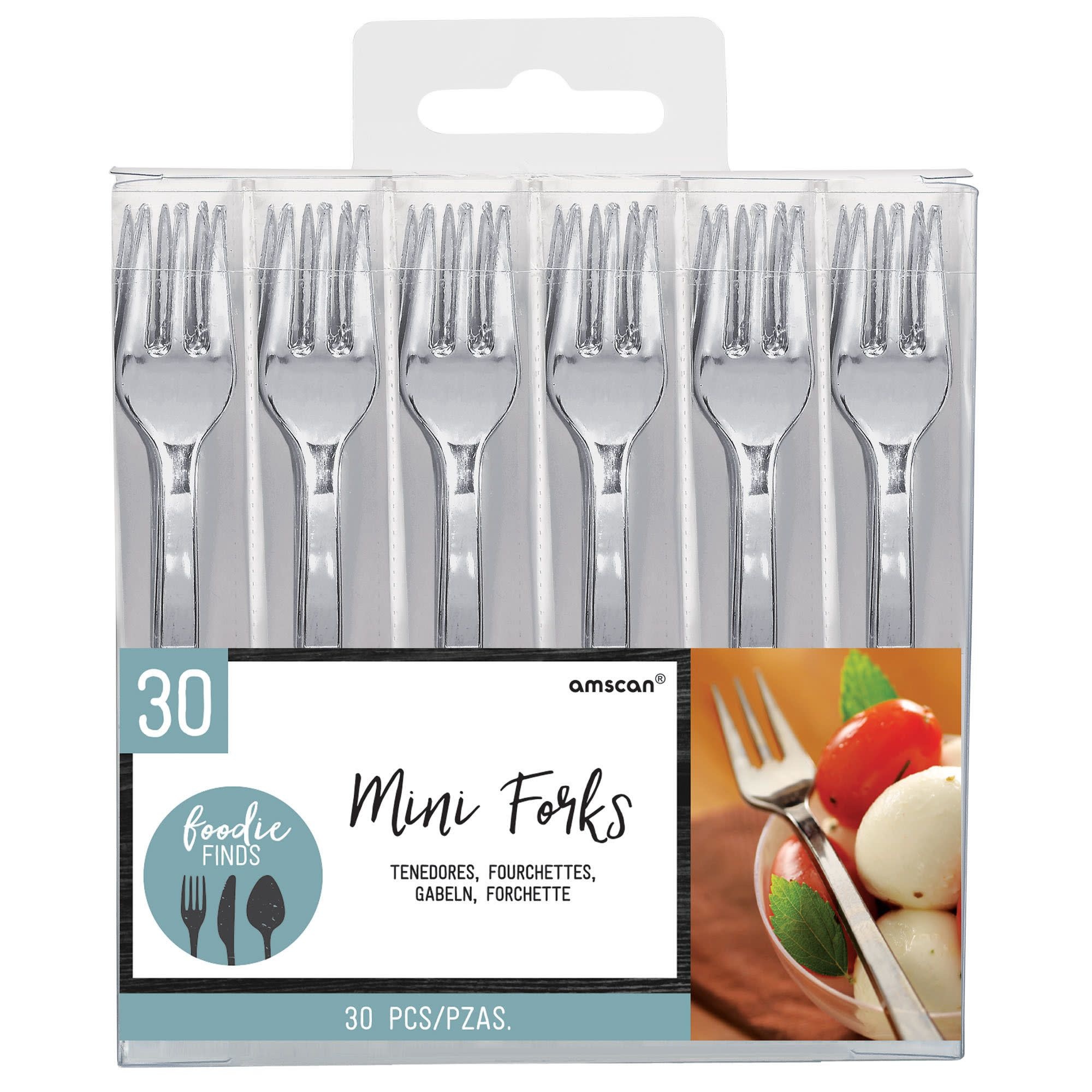 Mini Forks Hi-Ct. - Silver