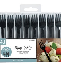 Mini Forks Hi-Ct. - Black