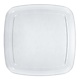 Square Platter - Clear- 14"